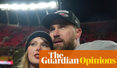 Taylor Swift’s ode to Travis Kelce is cringe – but is it worse than these other terrible lyrics? | Arwa Mahdawi