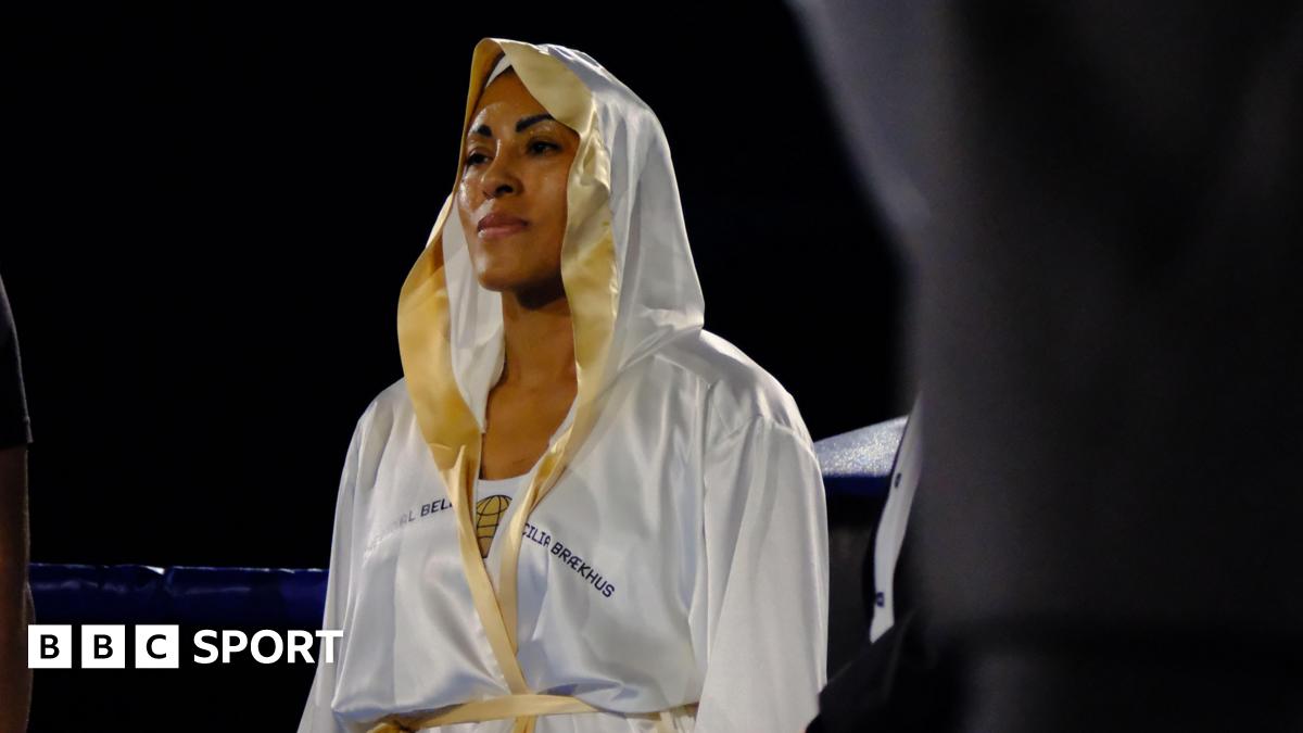 Cecilia Braekhus before her fight with Ema Kozin