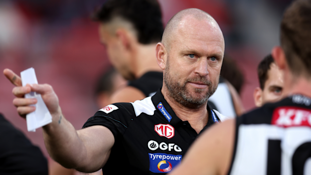 Chad Cornes, Port Adelaide assistant coach. 