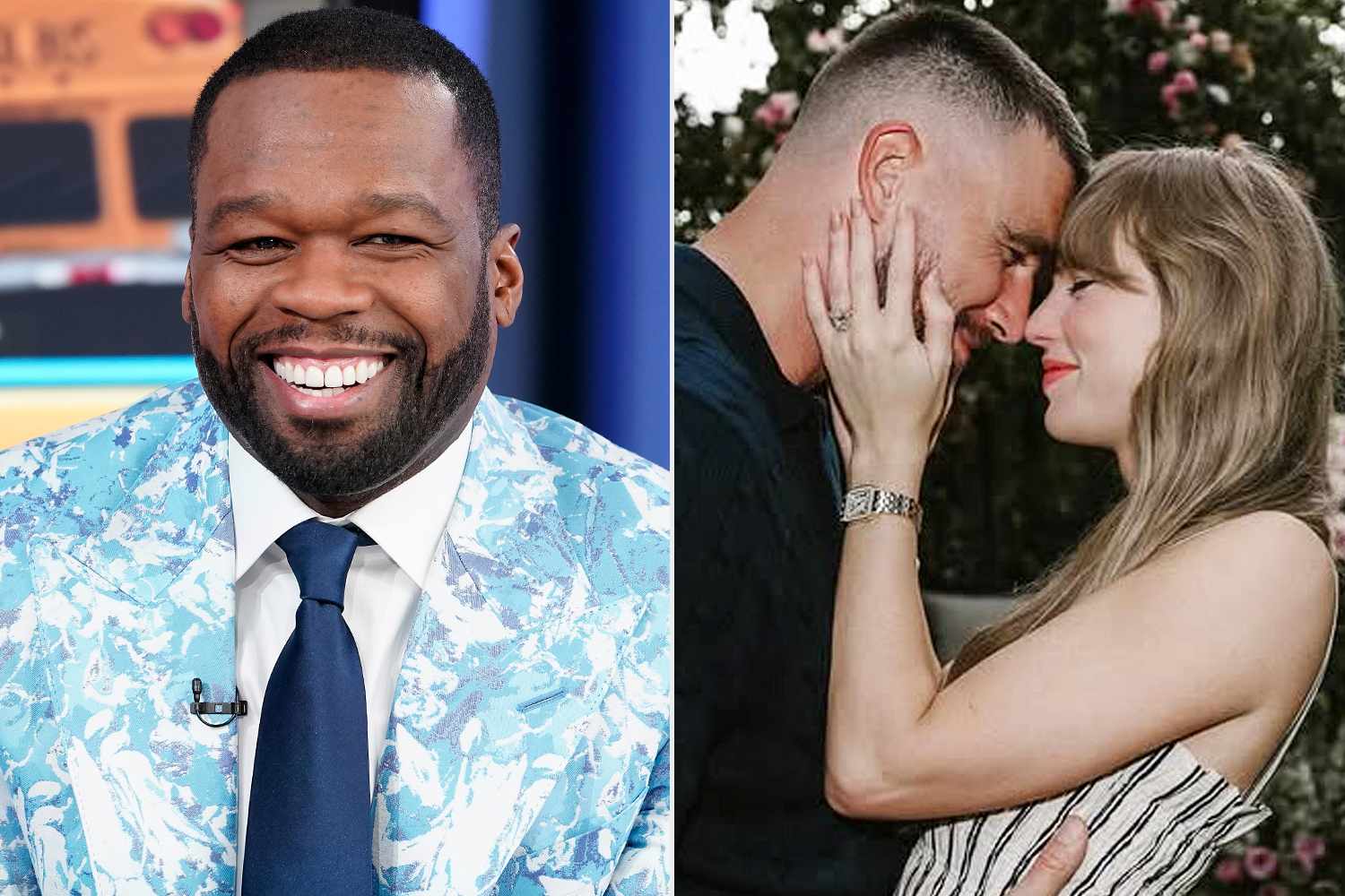 50 Cent Says He 'Would' Attend Taylor Swift's Wedding If He Was Invited