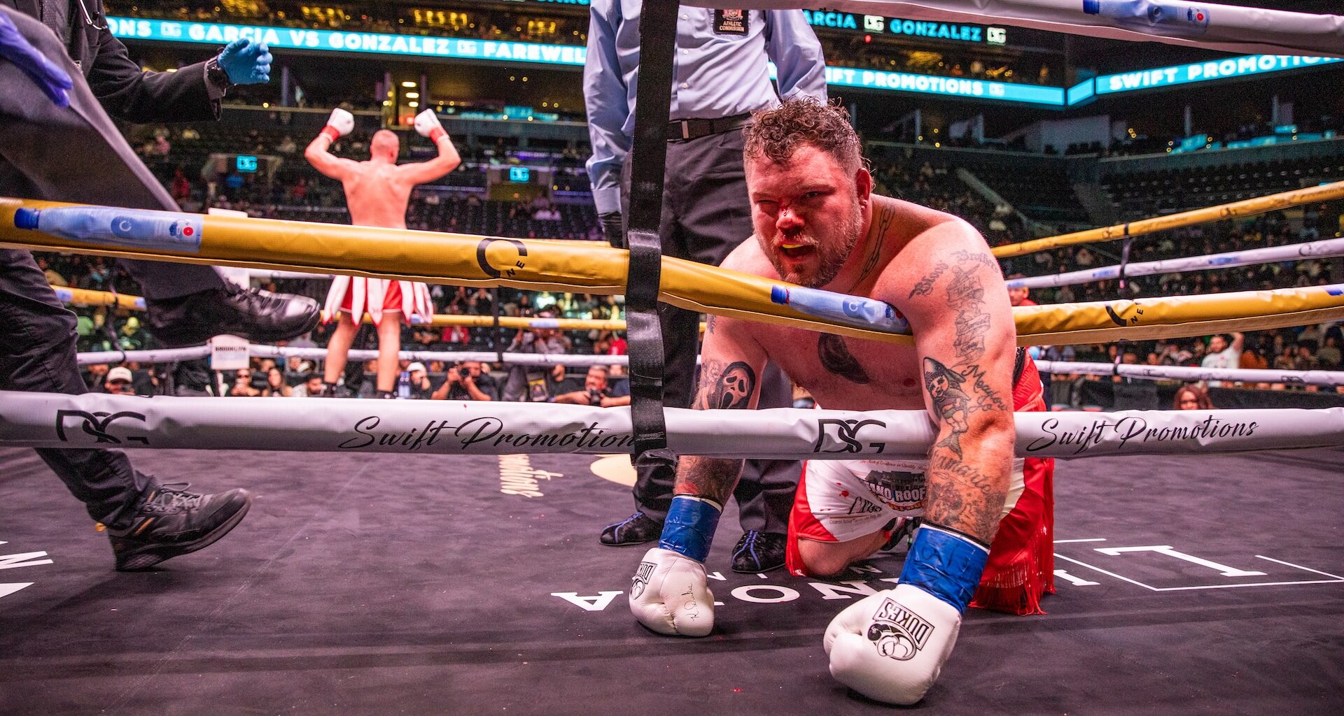 Getting Beat Up In A Mostly Empty Arena Is Just A Job