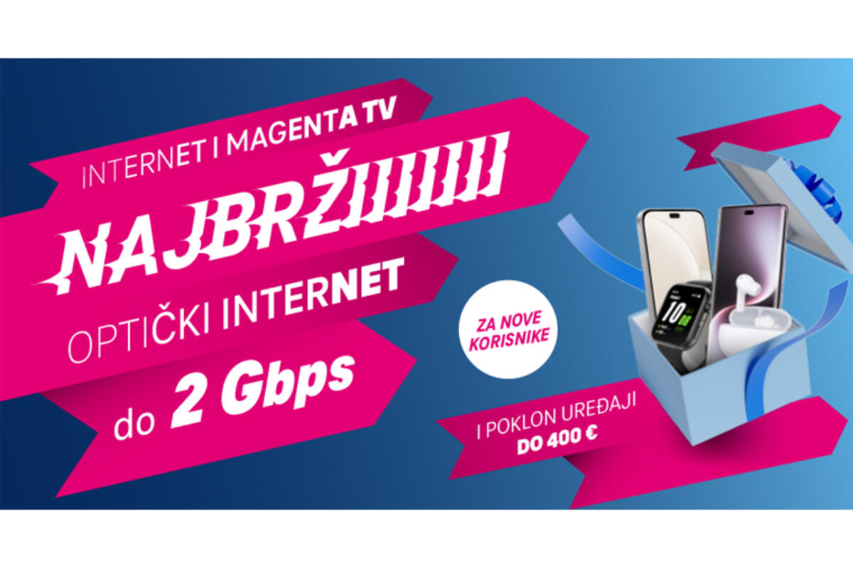 superfast optical internet, MagentaTV and gifts up to 400 euros