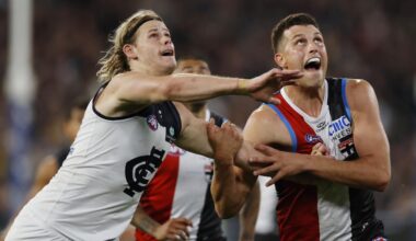 Rowan Marshall requests trade to Geelong, St Kilda ruckman asks to be traded hours after Tom De Koning signing, latest news