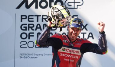 Mir masters Malaysian GP for second Honda podium