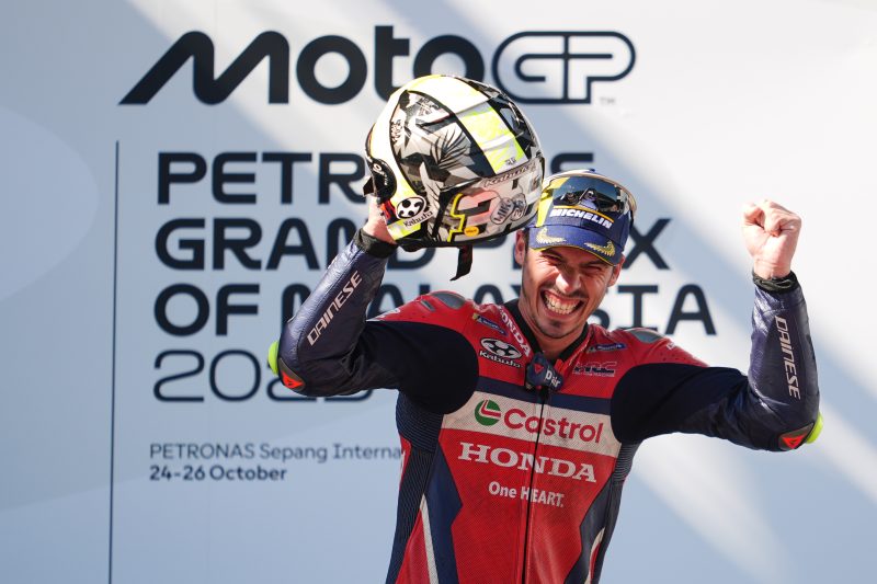 Mir masters Malaysian GP for second Honda podium