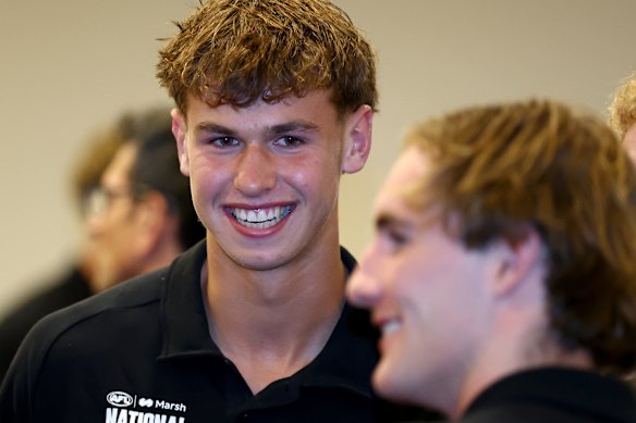 Top draft prospect Cooper Duff-Tytler could have been in Essendon’s NGA program.