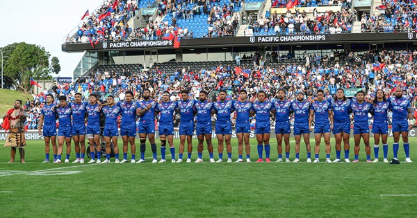 Toa Samoa, Ben Gardiner, NRL season 2025, Pacific Championships, Tonga v Samoa