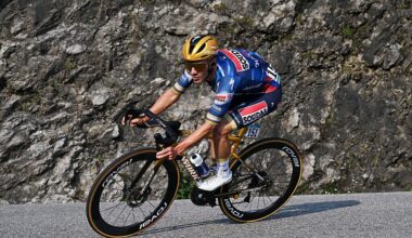 Remco Evenepoel second place at Il Lombardia 2025