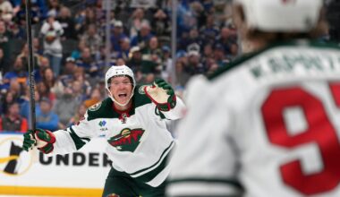 Old reliables like Filip Gustavsson and Ryan Hartman spark Wild in opener - Star Tribune