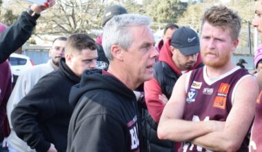 Melton Bloods coach Scoble