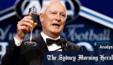 Richard Goyder is leaving the AFL. He’s foiled a plot on his way out