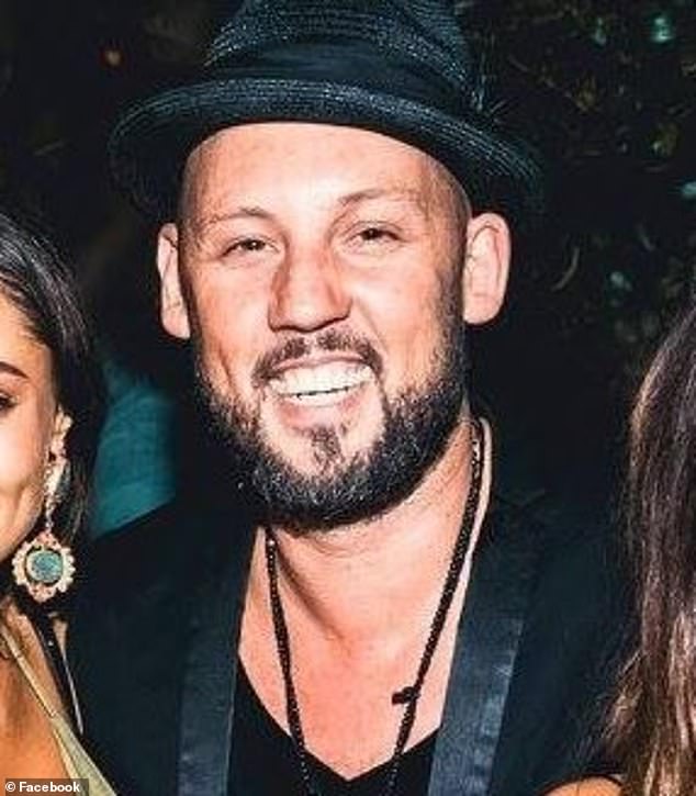 Huijer and Becher had had an 'on and off intimate relationship' for the past four years, according to statement of facts tendered in court in April. Becher is pictured