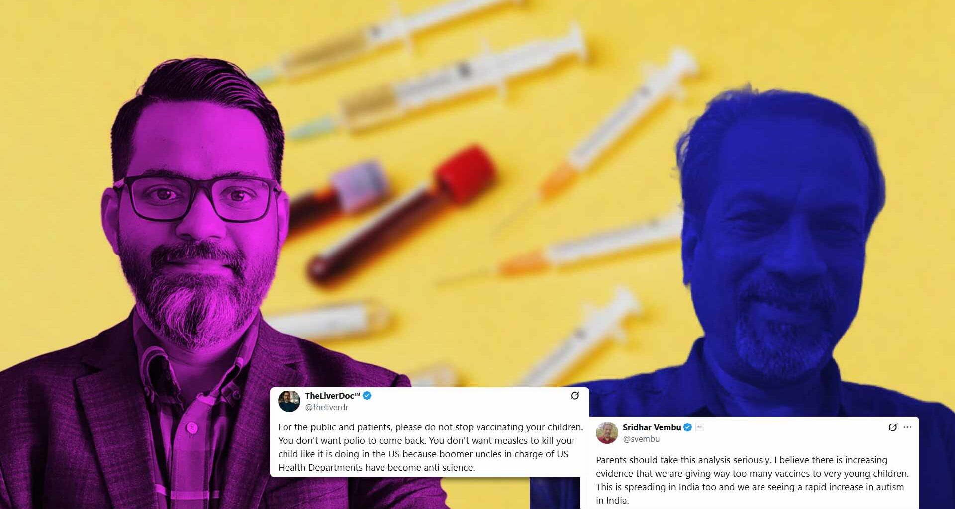 ZOHO Cofounder Sridhar Vembu's Misinformation On Vaccines Gets Schooled By Doctors On X: 'Health Illiterate'