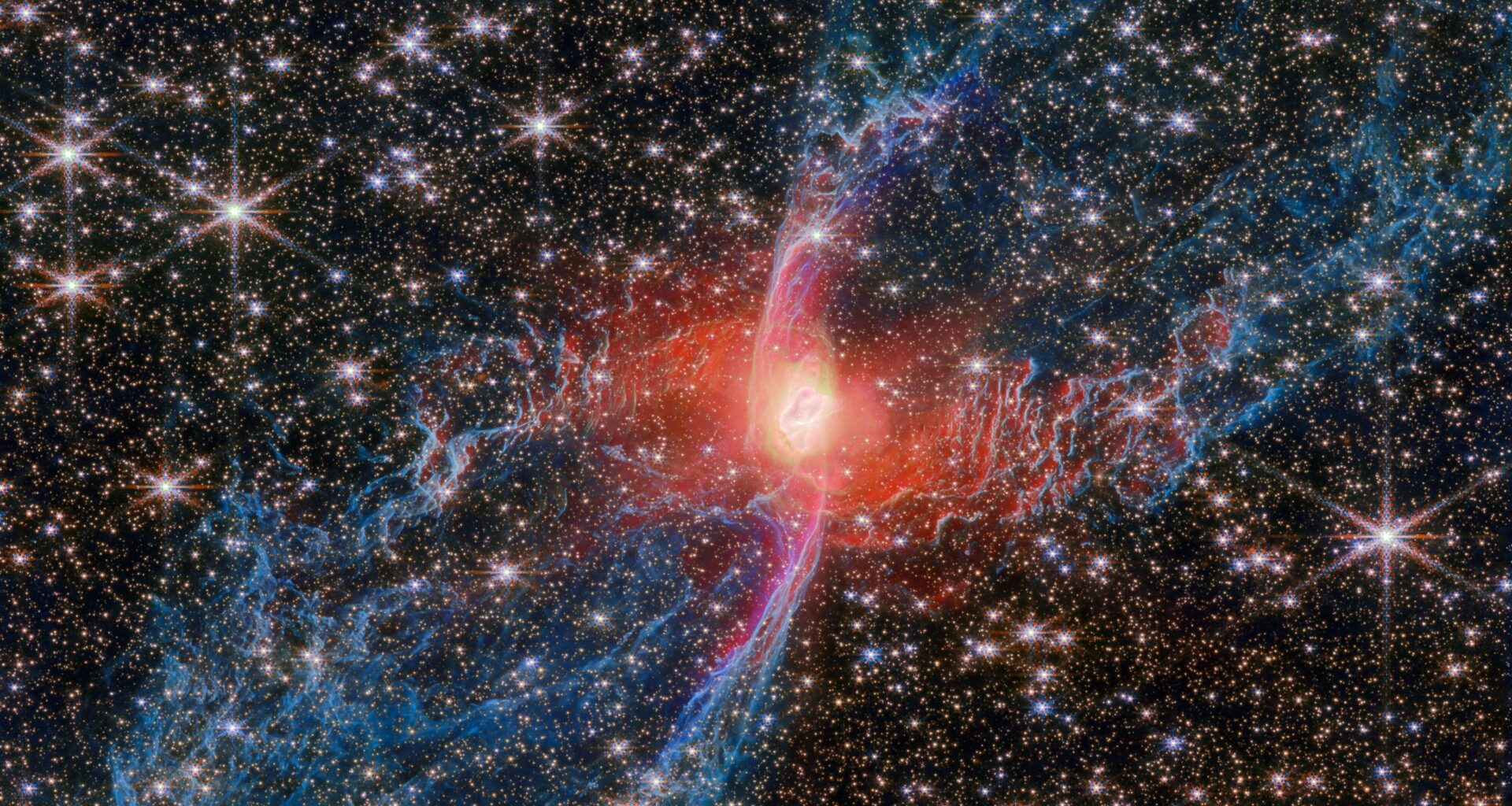 Giant cosmic arachnid spotted by James Webb telescope could resemble the future of our own solar system