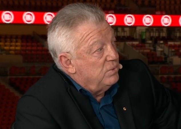 In May Gould was embroiled in a heated exchange with rugby league journalist Michael Chammas on 100% Footy in relation to Canterbury chasing Wests Tigers star Lachlan Galvin