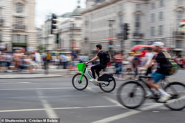 Cyclists are ruling the streets as they injure pedestrians and half admit to brazenly running red lights every day