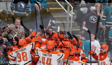 Anaheim Ducks rally to stun San Jose Sharks in OT