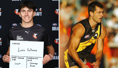 AFL draft: Richmond father-son Louis Kellaway