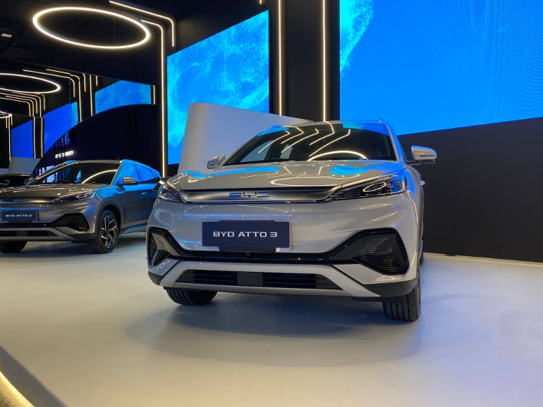 BYD Experience centre launch in alexandria Sydney megastore Atto 3