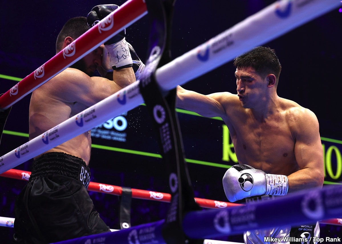 Image: Fans React to Lean Dmitry Bivol Heavy-Bag Video — Champion Rehabs From Herniated Disc, Plans Early-2026 Comeback
