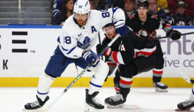 Maple Leafs' Nylander exits late vs. Sabres, status for Saturday unclear
