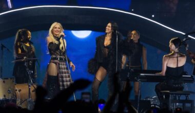Dua Lipa and Gwen Stefani Duet No Doubt's "Don't Speak" in LA