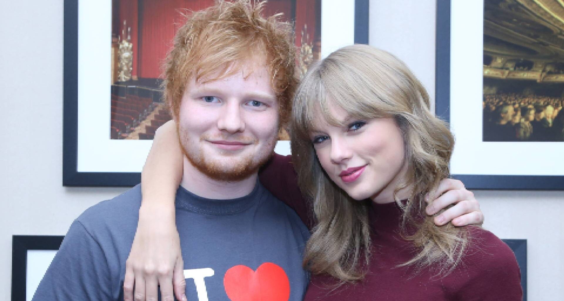 Ed Sheeran and Taylor Swift