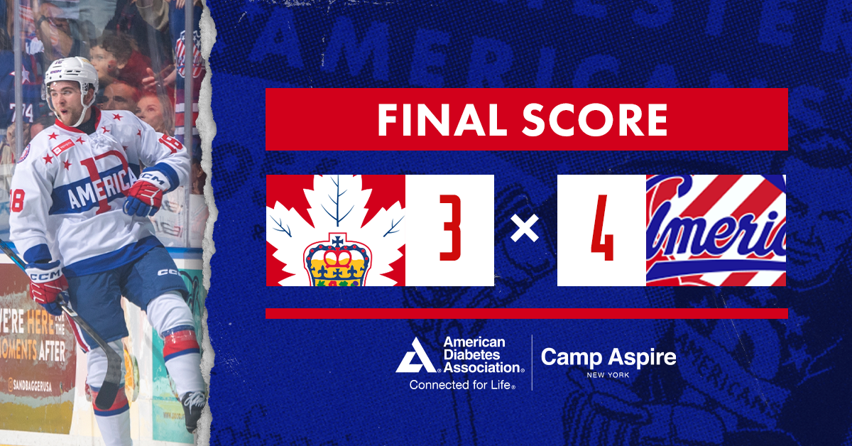 AMERKS TAKE DOWN MARLIES TO OPEN 70TH SEASON