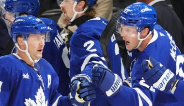 Toronto Maple Leafs top Montreal Canadiens to open post-Marner era in Toronto