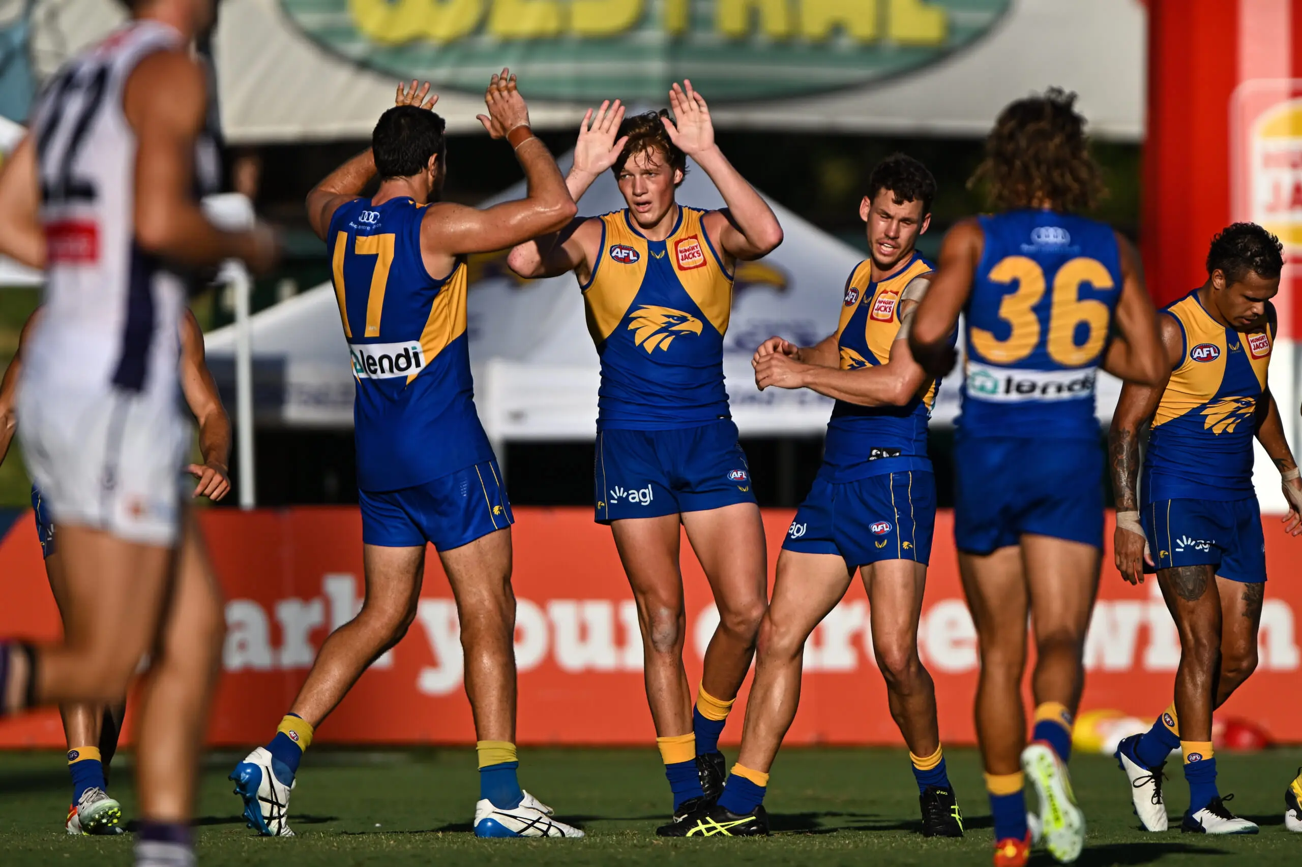 AFL Practice Match - West Coast v Fremantle