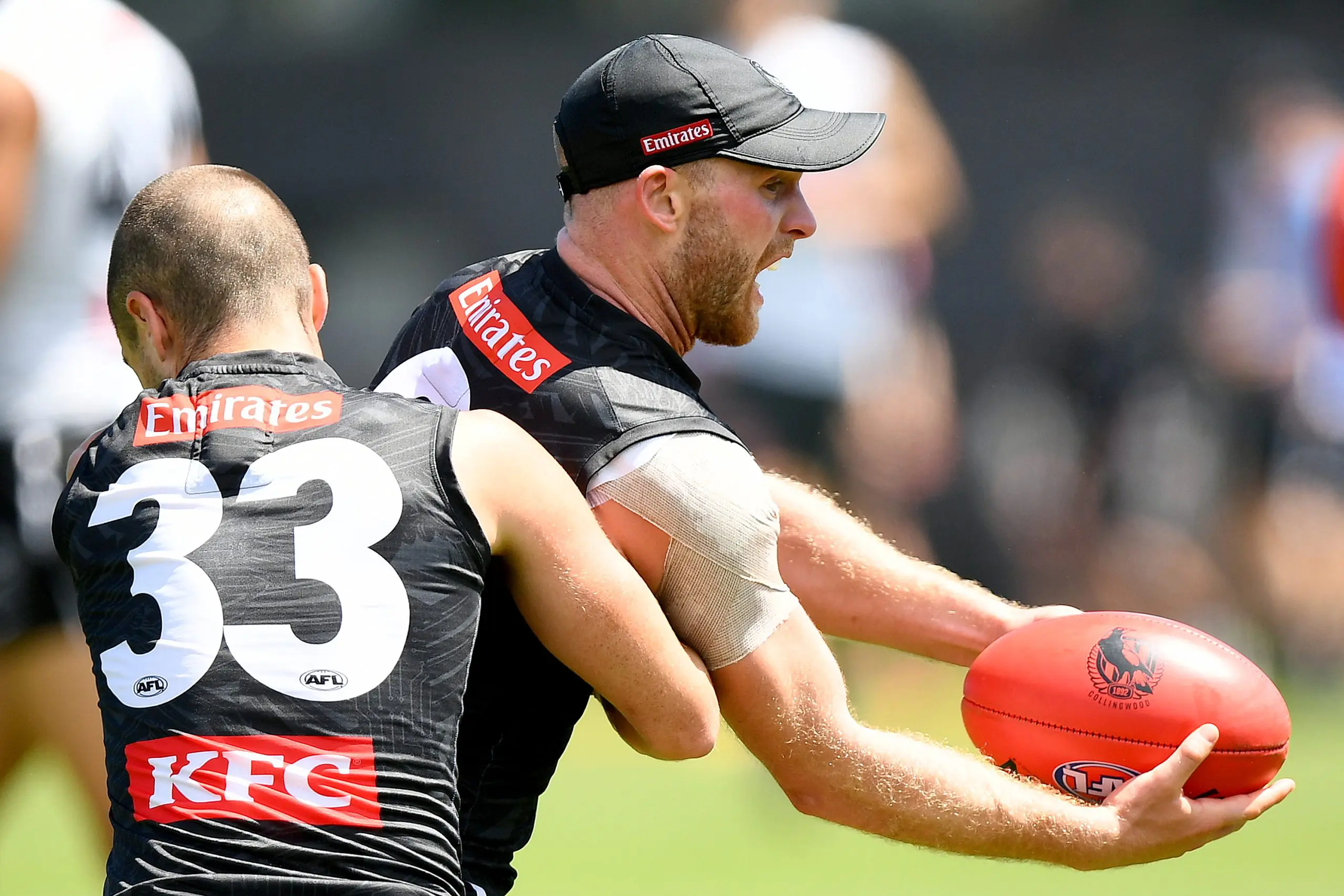 Training notes: Collingwood, Melbourne veterans make early pre-season returns