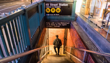 Vandals deface ads for AI necklaces that listen to all your conversations