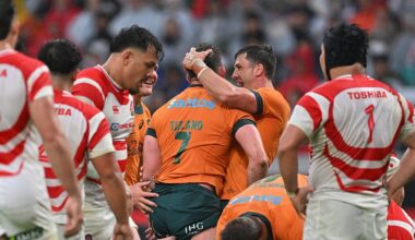 Eddie Jones' Japan give Wallabies major scare in Tokyo