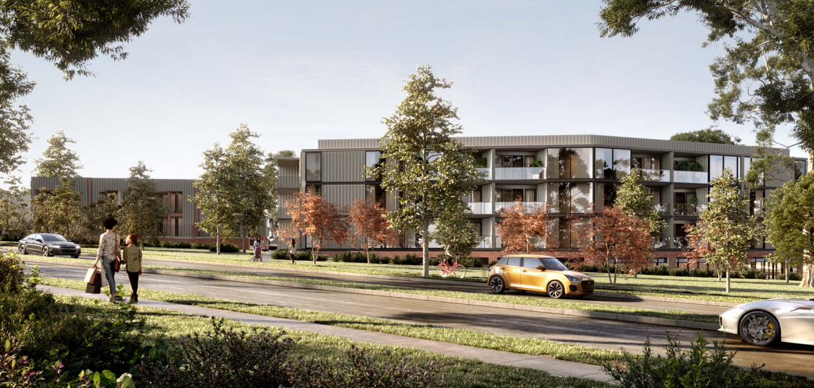 4 storey apartment block