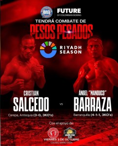 WBA Future of Colombian Boxing Returns This Friday – World Boxing Association