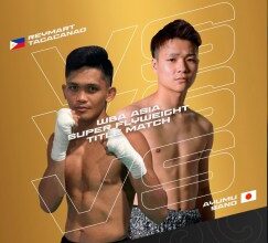 Tagacanao Defends WBA Asia Super Flyweight Title Against Undefeated Sano – World Boxing Association