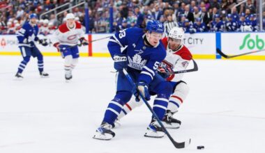 Maple Leafs have made no decision on Easton Cowan's spot on opening-night roster