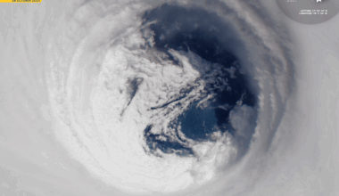 Peering into the eye of Hurricane Melissa photo of the day for Oct. 30, 2025