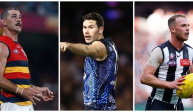 Every AFL team’s remaining out-of-contract and free agent players in 2025 - AFL News