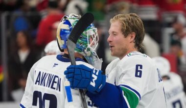 Brock Boeser scores in fourth round of shootout to lift Vancouver Canucks to win over Chicago Blackhawks