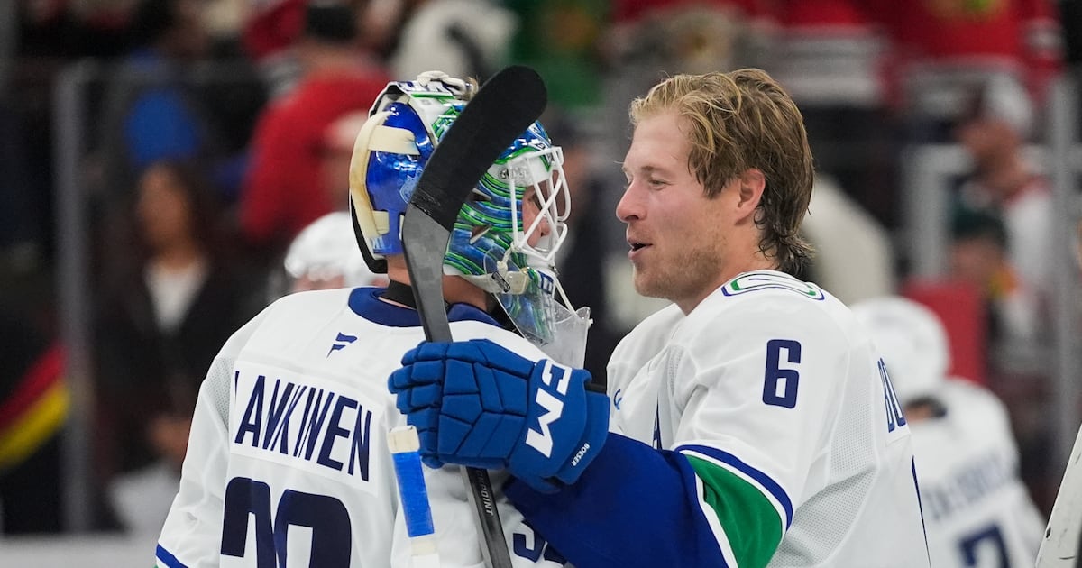 Brock Boeser scores in fourth round of shootout to lift Vancouver Canucks to win over Chicago Blackhawks