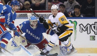 Ben Kindel and Harrison Brunicke soak in experience, impress Penguins in their joint NHL debut