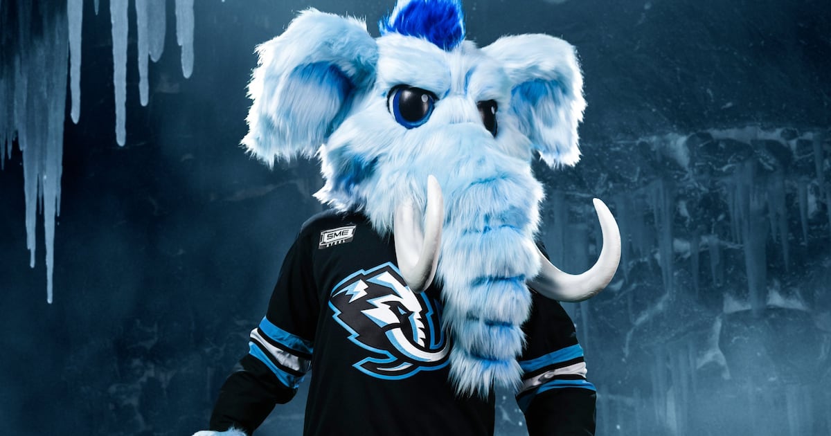 Utah Mammoth unveil mascot Tusky at their second home opener