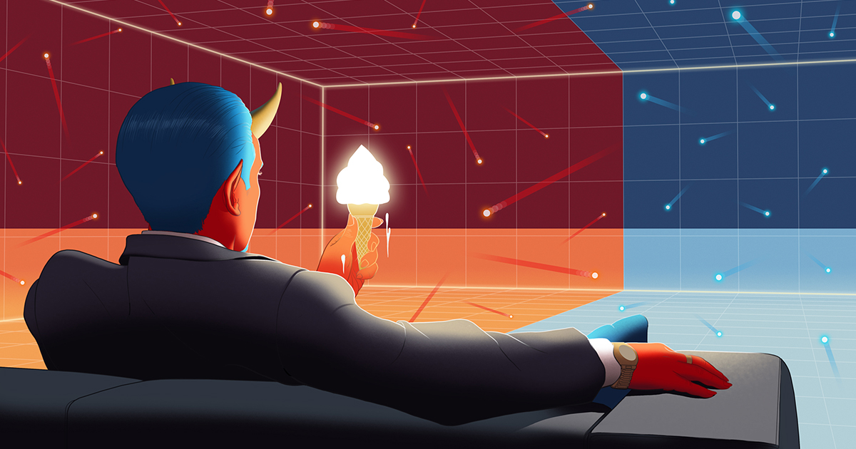 A Thermometer for Measuring Quantumness