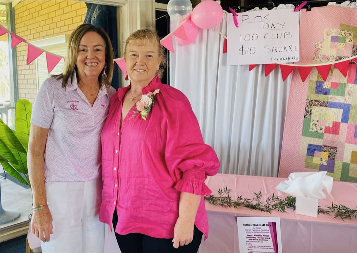 Over 90 golfers support Pink Day
