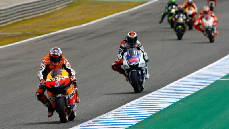 Casey Stoner during the 2012 Spanish GP