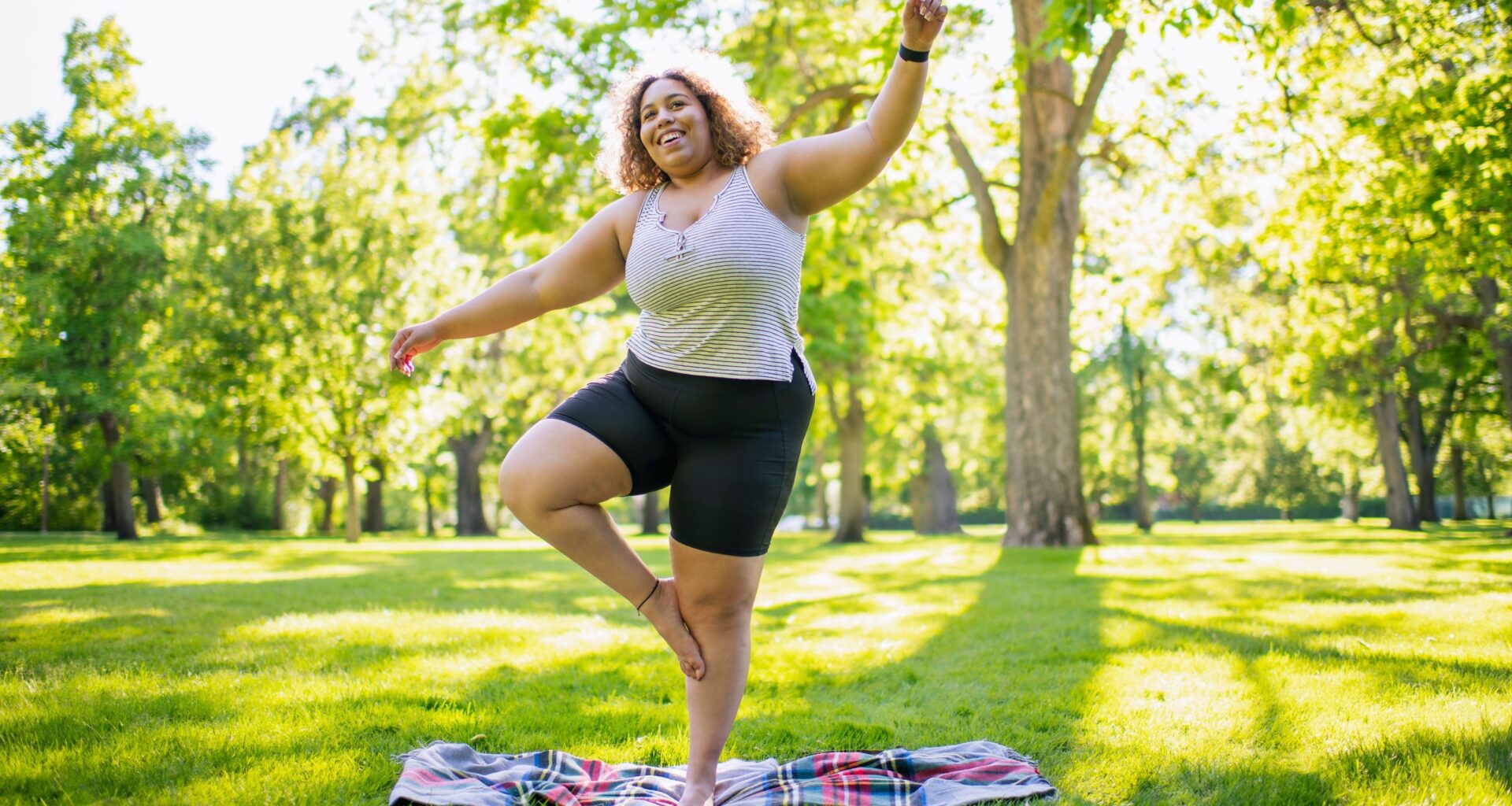 It only takes five minutes to boost your balance with this trainer’s simple daily challenge