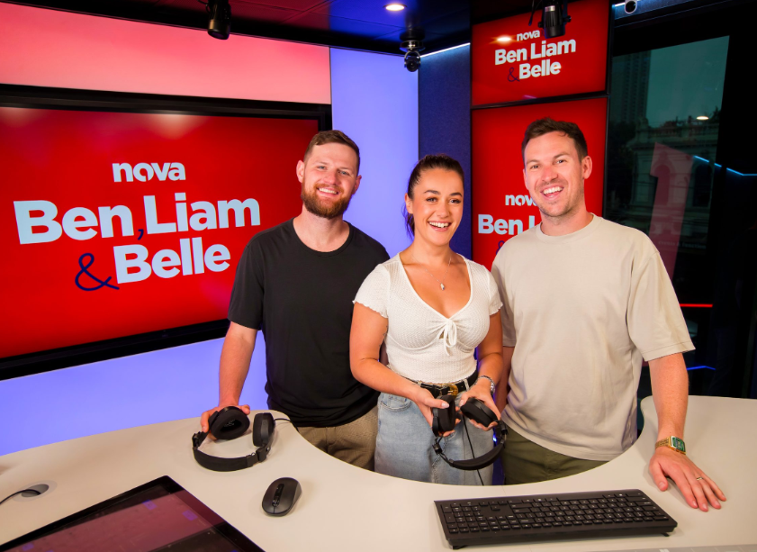 Ben, Liam & Belle officially finish up at Nova