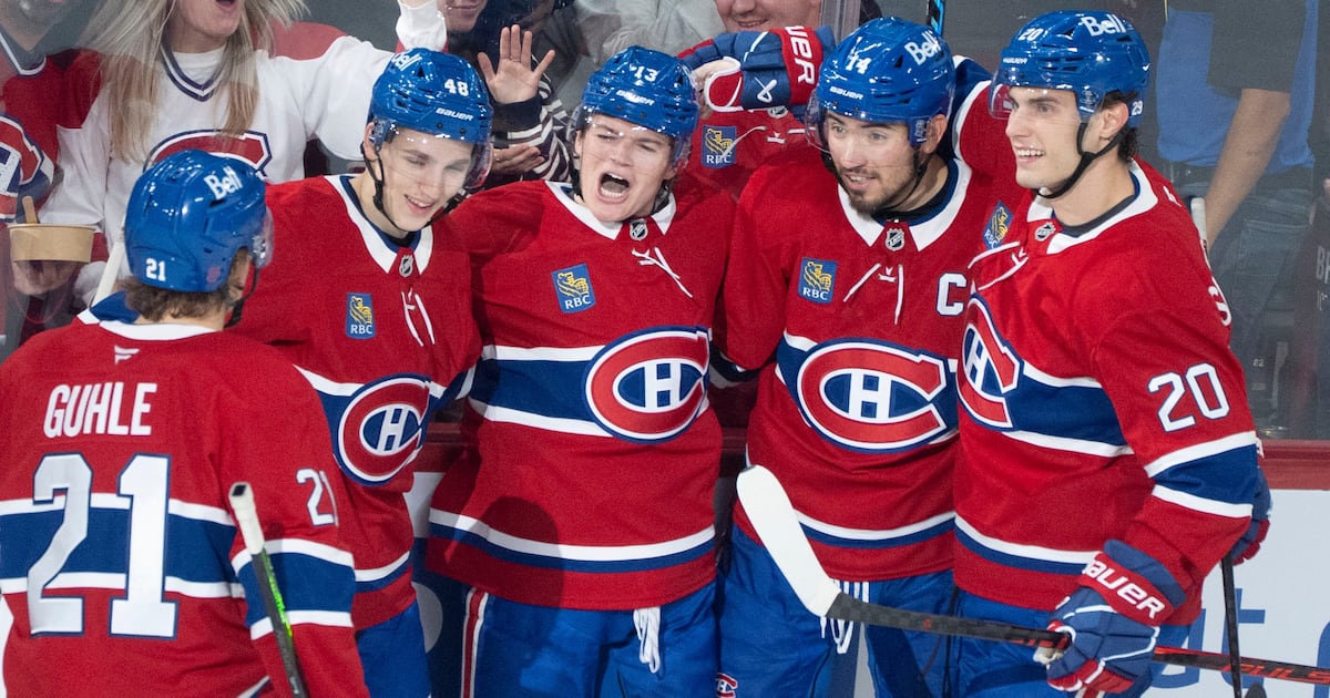 Cole Caufield scores OT winner as Montreal Canadiens edge Seattle Kraken for third straight win