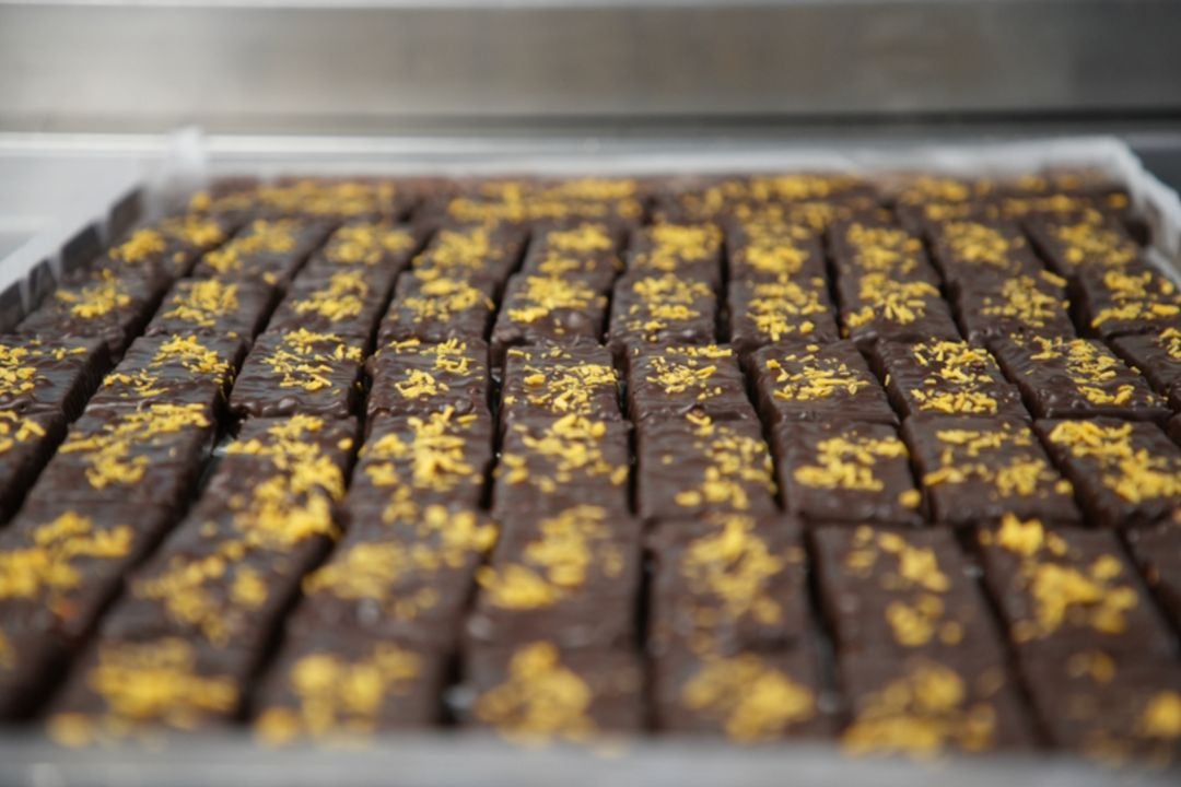 The Killer protein bar, before packaging